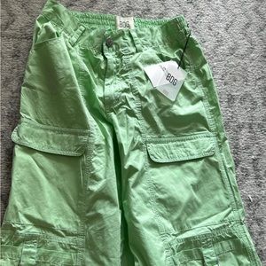 BDG lime green Cargo Pants NWT Urban Outfitters